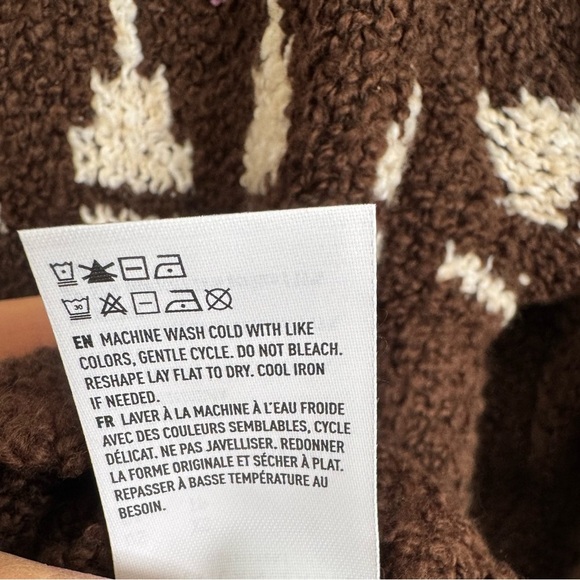 AE Fair Isle Mock Neck Sweater NWT  Size XS $50 - Picture 8 of 9